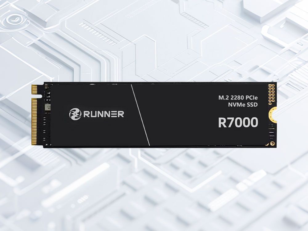 RUNNER R7000 M.2 PCle Gen4x4 2280 NVMe固态硬盘-