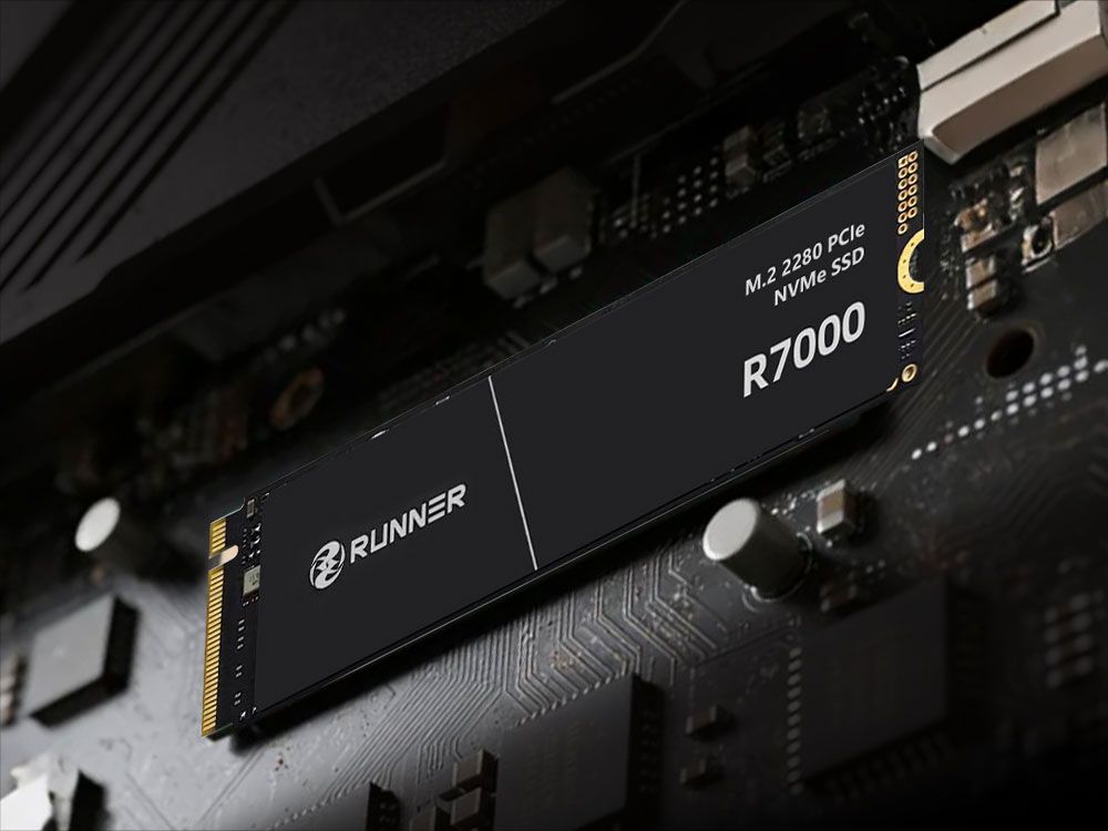 RUNNER R7000 M.2 PCle Gen4x4 2280 NVMe固态硬盘-