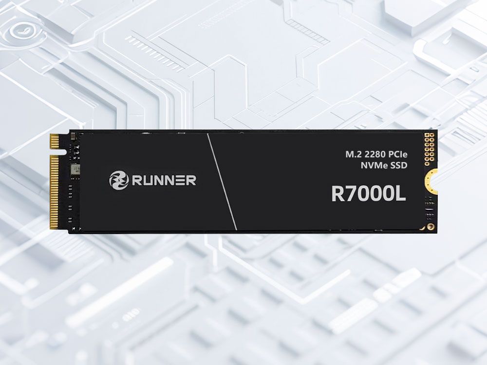 RUNNER R7000L M.2 PCIe Gen4×4 2280 NVMe固态硬盘-