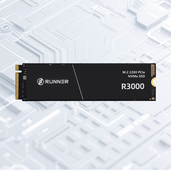 RUNNER R3000 M.2 PCIe Gen3×4 2280 NVMe高速固态硬盘