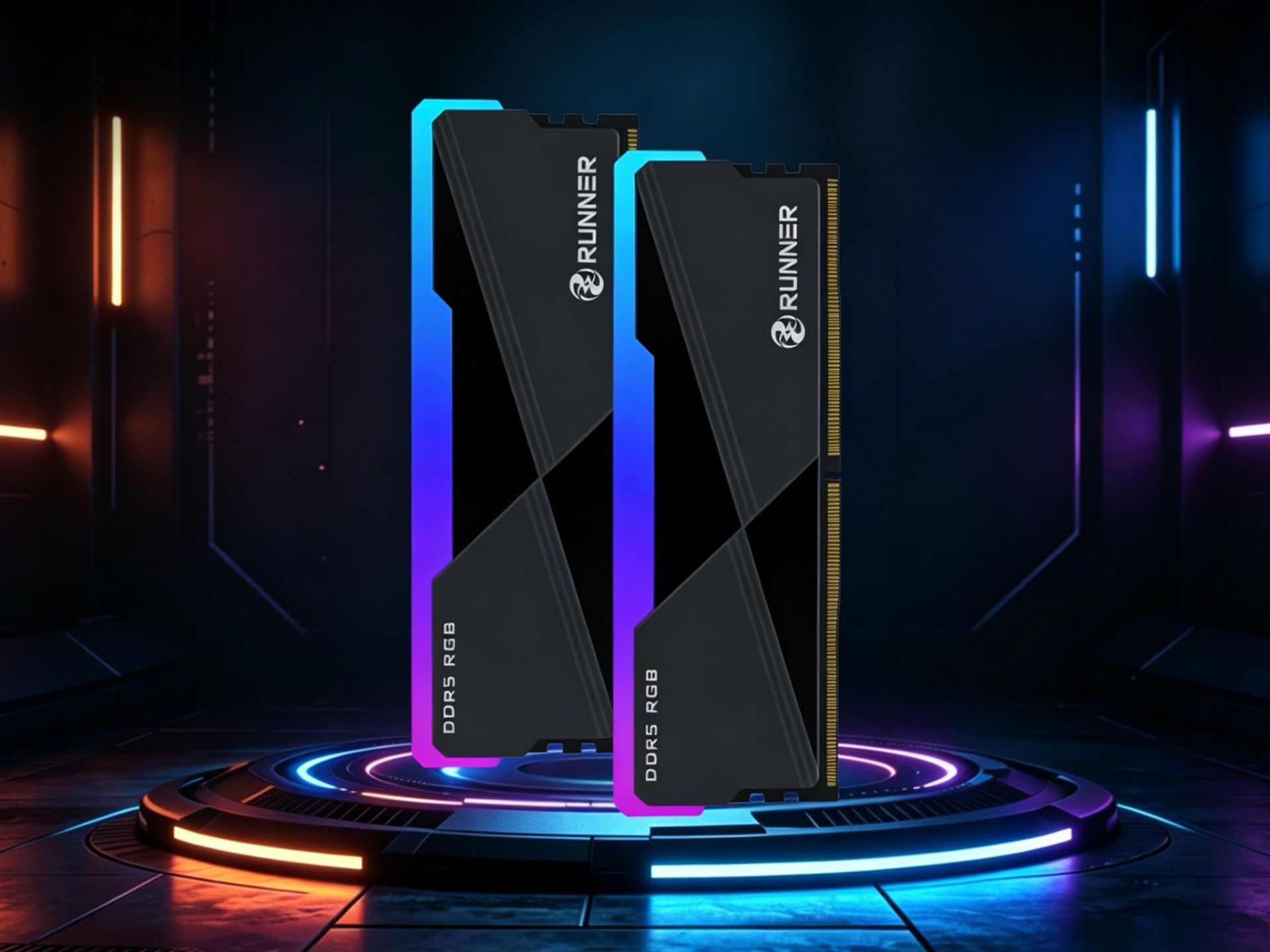 RUNNER 炫跃 RGB DDR5 高性能内存-