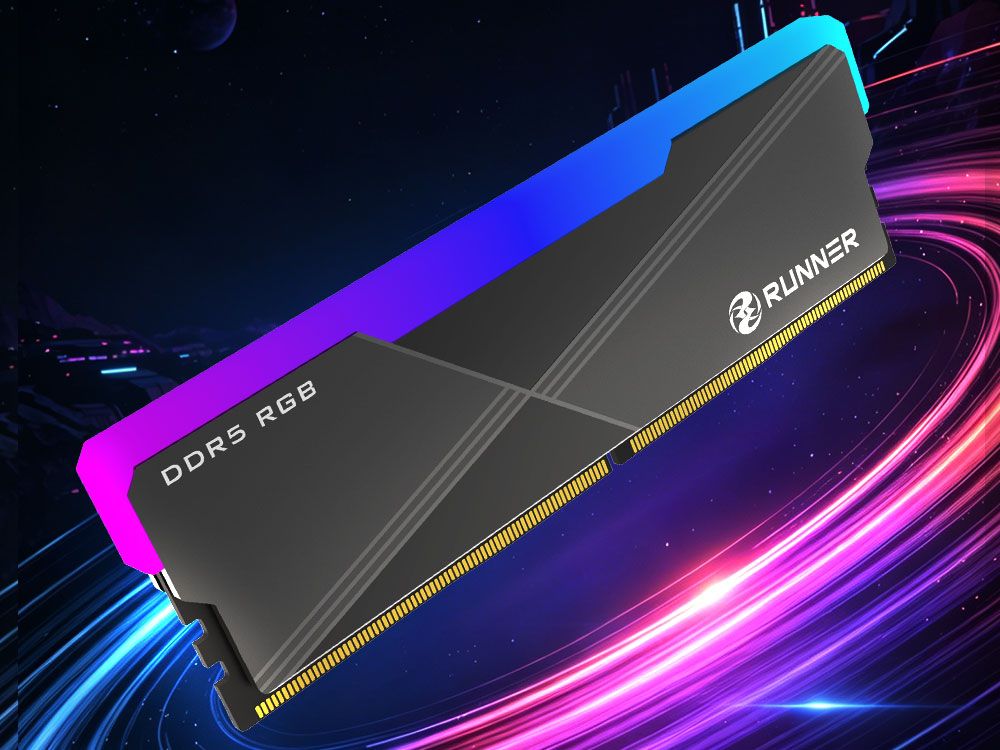 RUNNER 炫跃 RGB DDR5 高性能内存-
