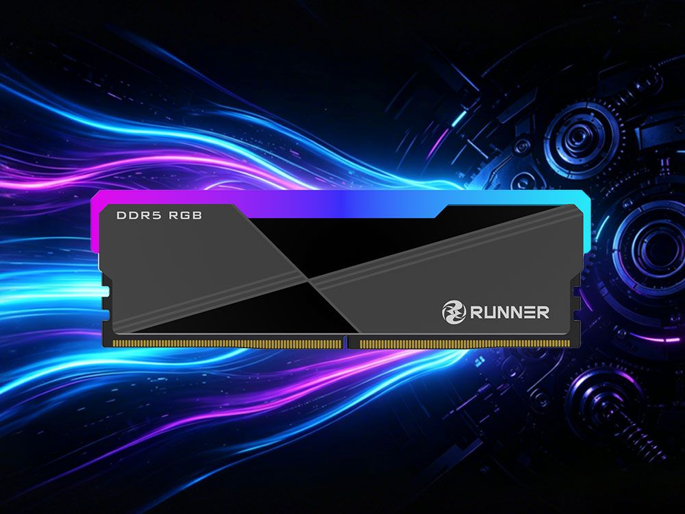 RUNNER 炫跃 RGB DDR5 高性能内存-