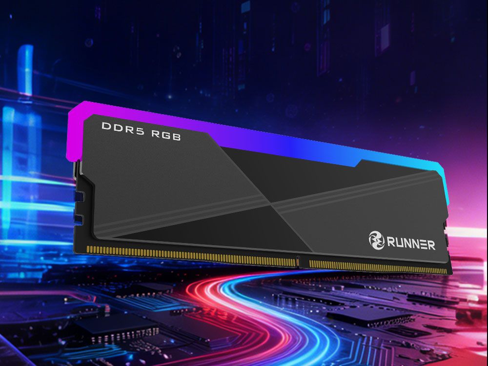 RUNNER 炫跃 RGB DDR5 高性能内存-